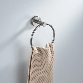 Cuier de baie Ring 6610 Modern Brush Nickel