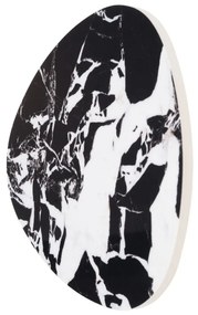 Aplica de perete LED, Marmura, Negru, Marbles 6W