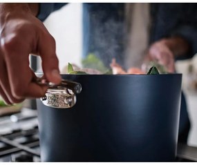 Oală cu capac/cu suprafață ceramică adecvată pentru plita cu inducție Space – Joseph Joseph