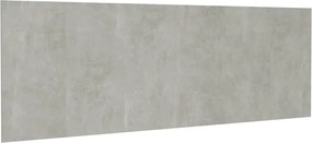 vidaXL Tăblie de pat/ perete, gri beton, 240x1,5x80 cm, lemn prelucrat