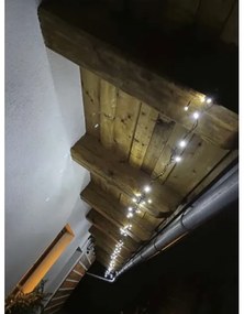 Instalație LED de Crăciun de exterior 80xLED/13m IP44 alb rece