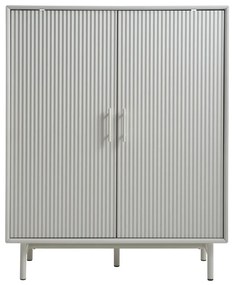 Dulap gri 100x125x40 cm Palma – Unique Furniture