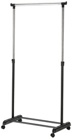 Cuier pe roți Catania (negru + Crom). 769482