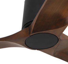 FARO 33839WT - Ventilator tavan HEYWOOD TUB L pin/negru pr.132 cm WT + DO