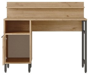 Masă de scris Onaferra 16 (Nuc + Stejar + negru). 1106640