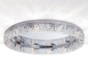 Lustra aplicata cristal Schöler XXL design modern de lux Ring 107cm chrome plated