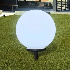 vidaXL Lampă solară pentru exterior cu led-uri + țăruș, 40 cm, 1 buc