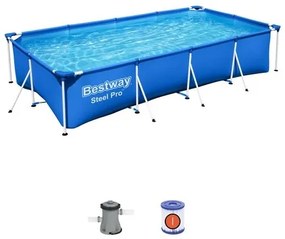 Bestway Piscină supraterană Steel Pro, 401 x 211 x81 cm
