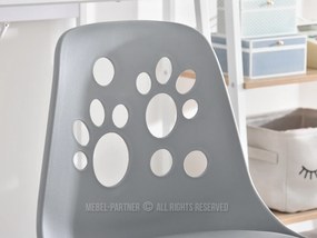 Scaun pentru copii Footy (gri + alb). 1109929