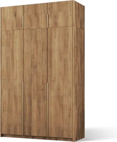 Dulap Bregma III Hinged with Top Extension – 148x58x250 cm – Stejar Artisan – Bregma III Hinged Dulap with Top Extension – Varianta 2