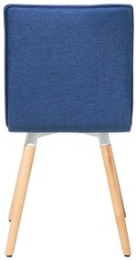 Set 2 buc. scaune pentru sufragerie Berken (albastru marin). 1009915