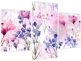 Tablou - Acuarelă pajiște (90x60 cm)