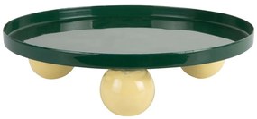 Tavă decorativă din metal ø 25 cm Double Funky – PT LIVING