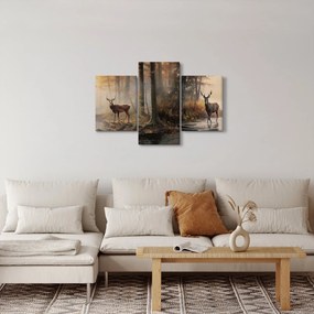 Tablou - Vintage pictura wildlife (90x60 cm)