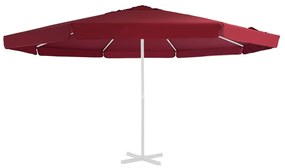 Panza de schimb umbrela de soare de exterior, rosu bordo 500 cm