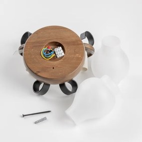 Aplică Brilagi ROATA APLICA 2xE14/40W/230V fag/nuc