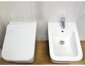 Set vas wc suspendat rimless cu capac quick release si soft close,  Fluminia, Paris si rezervor wc incastrat Grohe Rapid SL