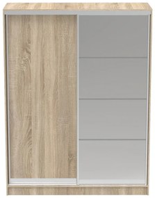 Dulap dormitor cu oglinda Korredor Pako World Sonoma 160x60x220 cm