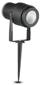 Lampă LED de exterior LED/12W/230V 3000K neagră IP65