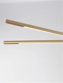 Lustra LED suspendata design modern RACCIO aurie