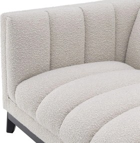 Canapea design elegant LUX Ditmar, boucle crem 115101 HZ