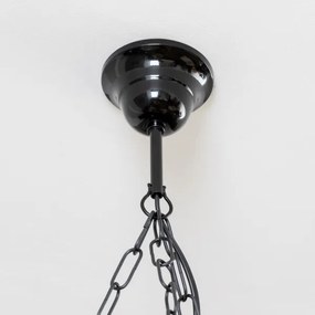 Lustră pe lanț Brilagi QUEEN 3xE14/40W/230V fag/nuc