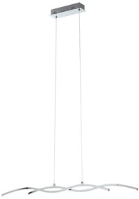 Lustră argintie LED LASANA 2 – EGLO