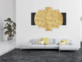 Tablou - Structura de aur N⁰2 (150x105 cm)