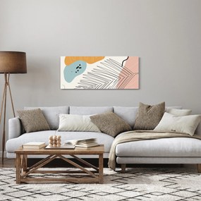 Tablou - Ilustrație de frunze (120x50 cm)