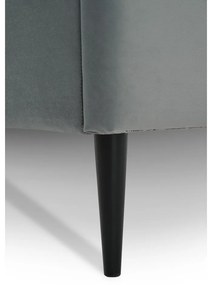 Pat pentru copii gri 90x200 cm Star – Scandic