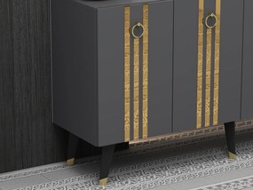 Dulap Pometu (antracit + auriu) . 1093453