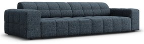 Canapea albastră 244 cm Chicago – Cosmopolitan Design