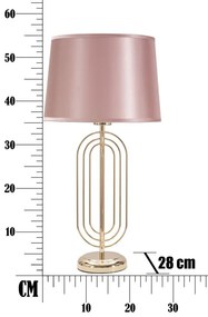 Mauro Ferretti Lampa de masa KRISTA CM Ø 28X55