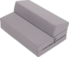 Saltea/scaun pliabil, 2 in 1, gri deschis, VEDIS