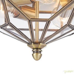 Plafoniera clasica Zeil, bronz MYH356-CL-03-BZ