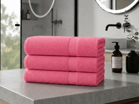 Prosop CLARYSSE ELEGANCE 60x110 cm coral, 100% bumbac