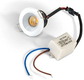 Spot LED incastrat tavan/plafon OKA 4000K alb