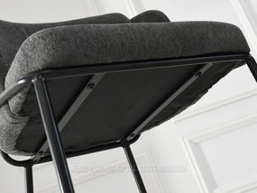 Scaun Conor (grafit + negru). 1111010