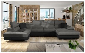 Colțar în formă de U Alphard Bis (S) (piele ecologică soft 011 + lux 06). 1051163