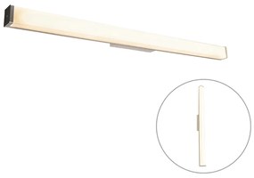 Lampa de perete moderna pentru baie din otel 92 cm IP44 - Cascada