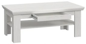 Masa cafea Encanto, 1100 x 450 x 600 mm., Pin alb