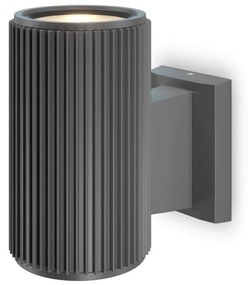 Aplica de perete exterior design modern IP54 Rando gri 9,5cm