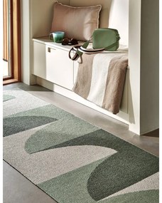 Covor tip traversă pentru interior și exterior verde 70x180 cm Hill Army Misty Mint – Pappelina