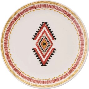 Set farfurii desert (6 buc) Felix ceramică 19,3 x 19,3 x 2 cm Alb P14A