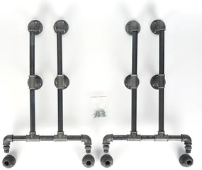 Pantofar BORU 50x90 cm negru/molid