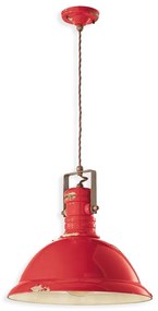 Lustra design retro realizata manual din ceramica INDUSTRIAL