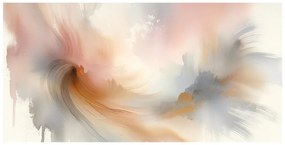 Tablou abstracție în culori pastelate