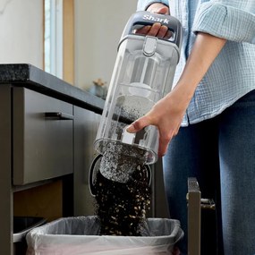 Aspirator vertical fara fir Shark Freestyle Max SV2002, 30 W, 0,7 l, 20 min, 2 viteze, 2 trepte, Lumini LED, Statie de incarcare, Albastru