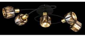 Lustră aplicată INDIANA 5xE14/40W/230V Globo 54357-5B