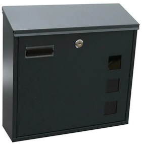 Cutie poștală 350 x 330 x 110 mm, antracit